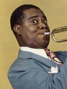 Louis Armstrong, Jazz History wallpaper 132x176
