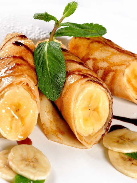 Sweet banana dish screenshot #1 480x640