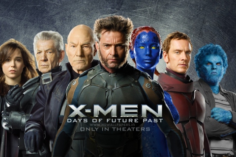 Das X-Men Days Of Future Past 2014 Wallpaper 480x320
