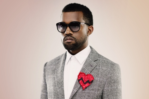 Sfondi Kanye West Broken Heart 480x320