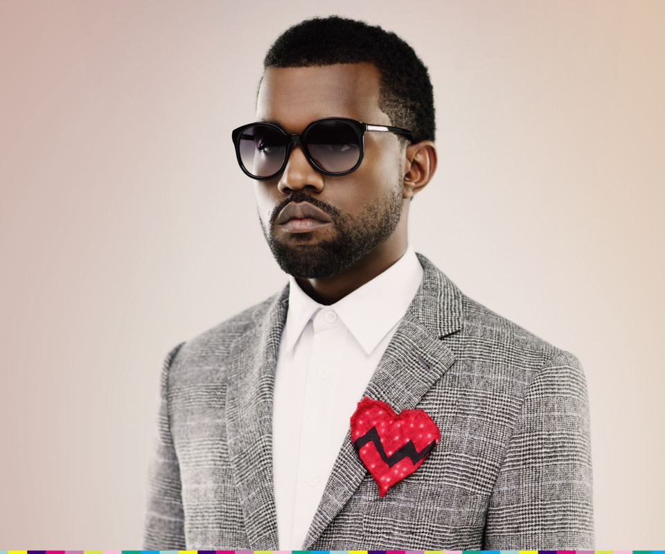 Das Kanye West Broken Heart Wallpaper 960x800