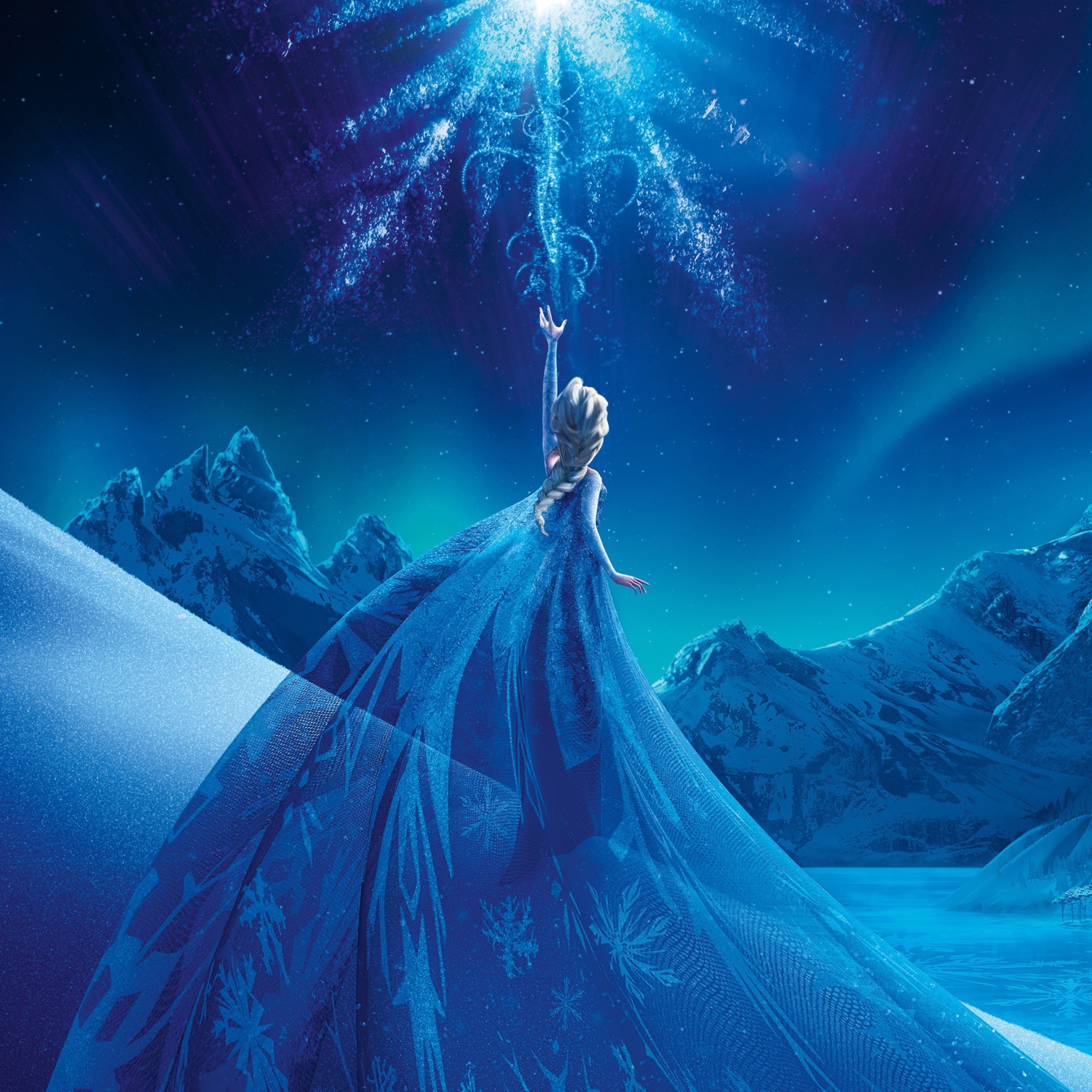 Das Frozen Elsa Snow Queen Palace Wallpaper 2048x2048