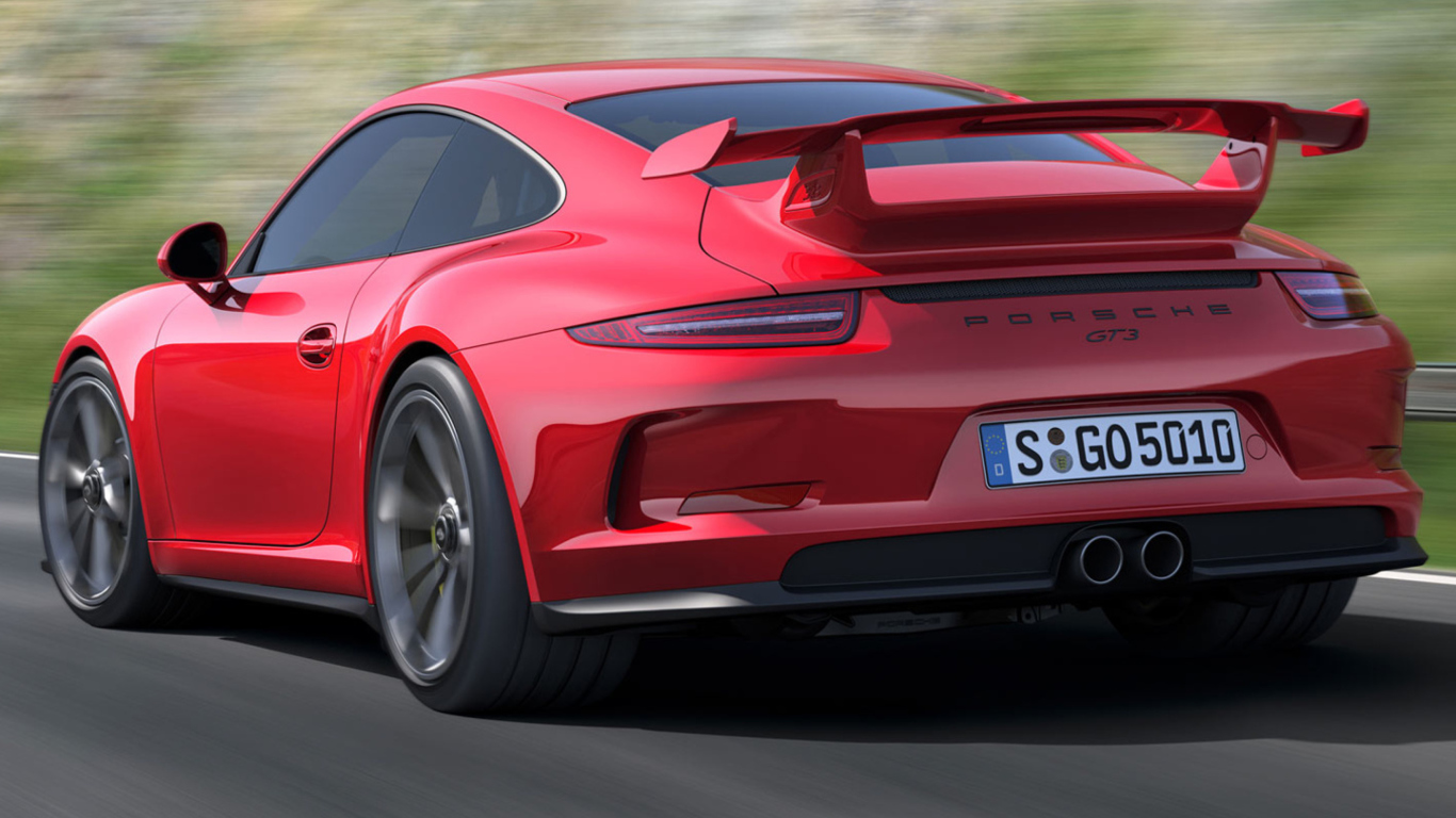 Screenshot №1 pro téma Porsche 911 GT3 1366x768