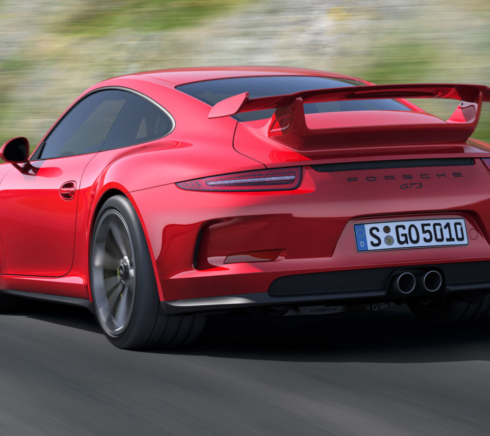 Fondo de pantalla Porsche 911 GT3 960x854