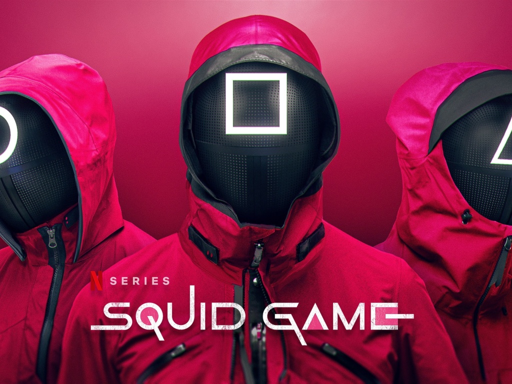 Обои Squid Game Netflix 1024x768