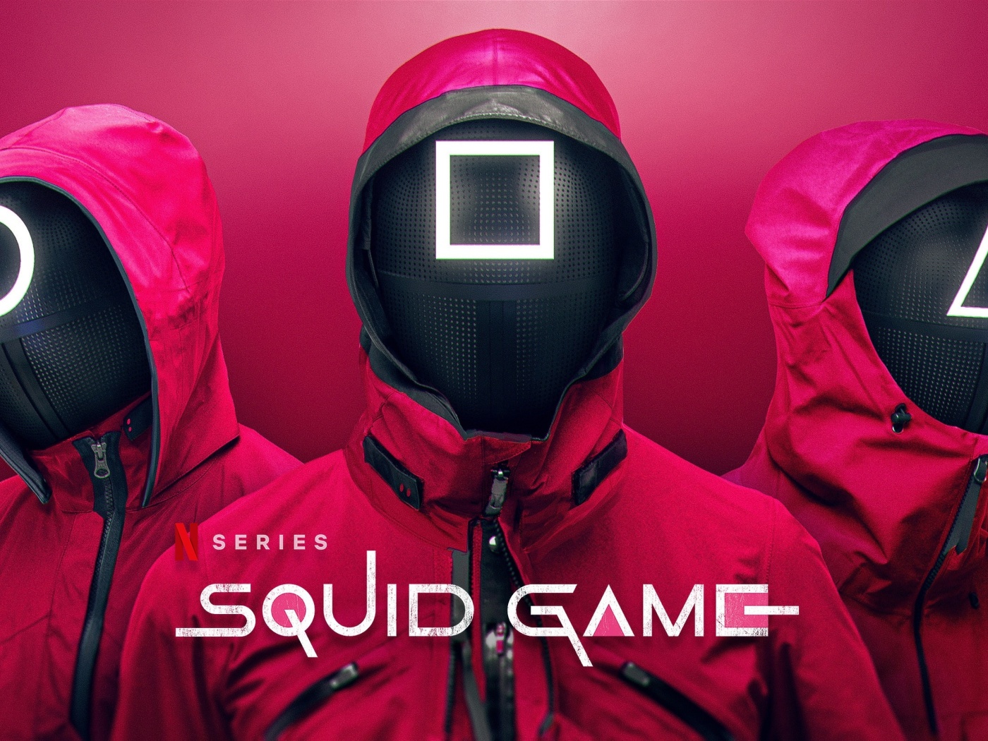 Обои Squid Game Netflix 1400x1050
