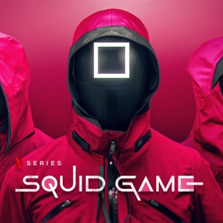Картинка Squid Game Netflix на телефон 1024x1024
