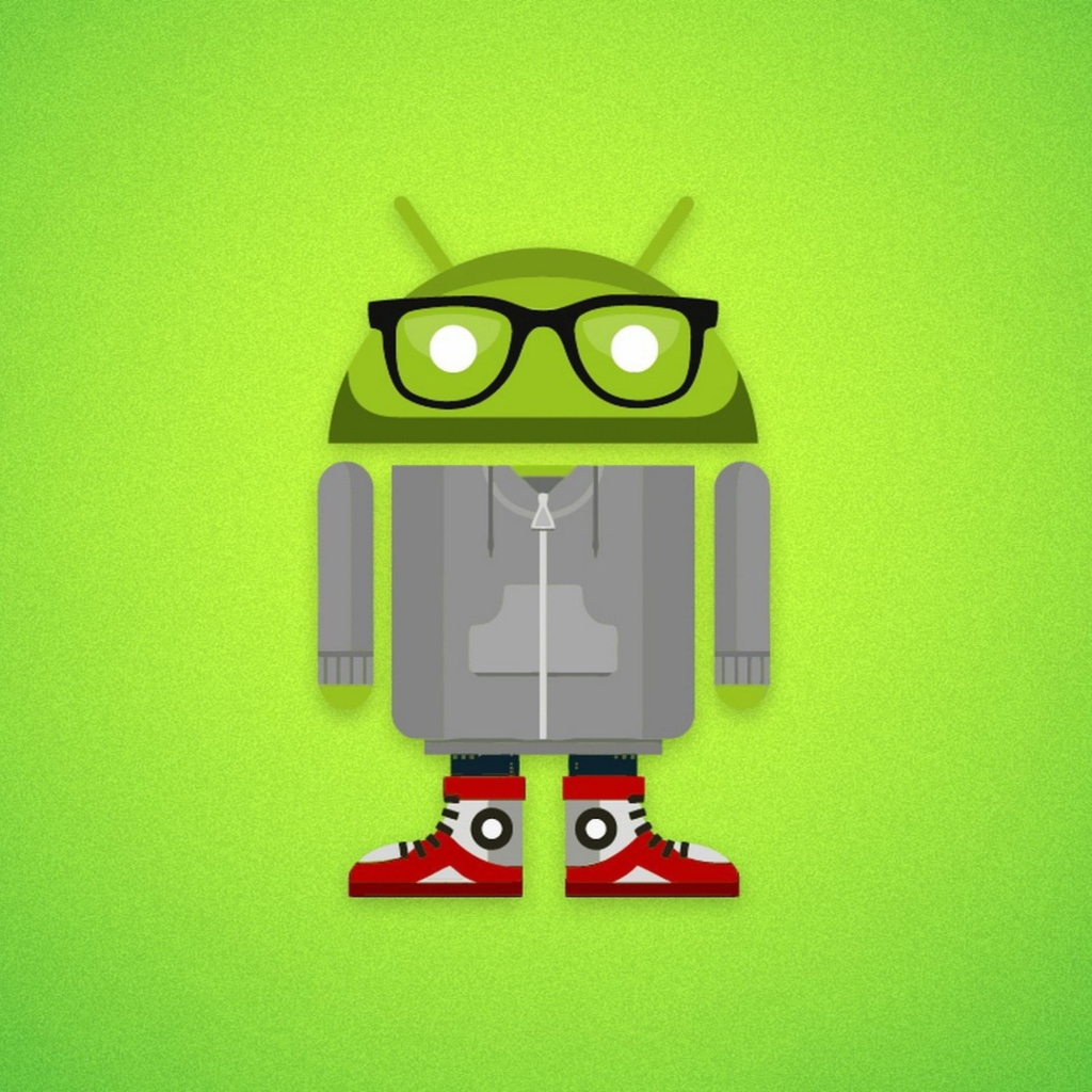 Hipster Android wallpaper 1024x1024