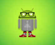 Hipster Android wallpaper 176x144