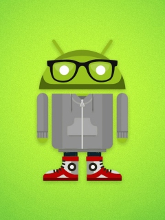 Das Hipster Android Wallpaper 240x320
