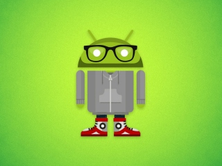 Hipster Android wallpaper 320x240