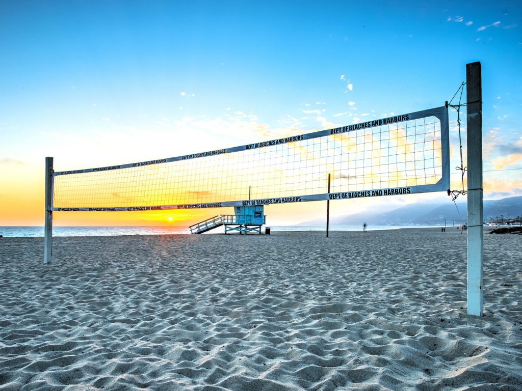Обои Beach Volleyball 1024x768