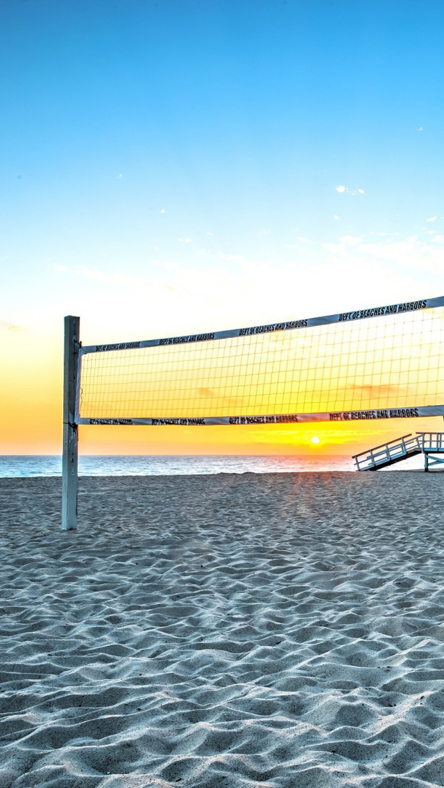 Sfondi Beach Volleyball 640x1136