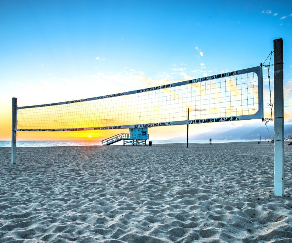 Обои Beach Volleyball 960x800
