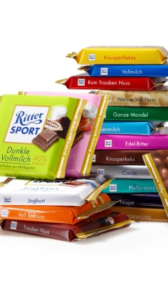 Das Ritter Sport Wallpaper 240x400