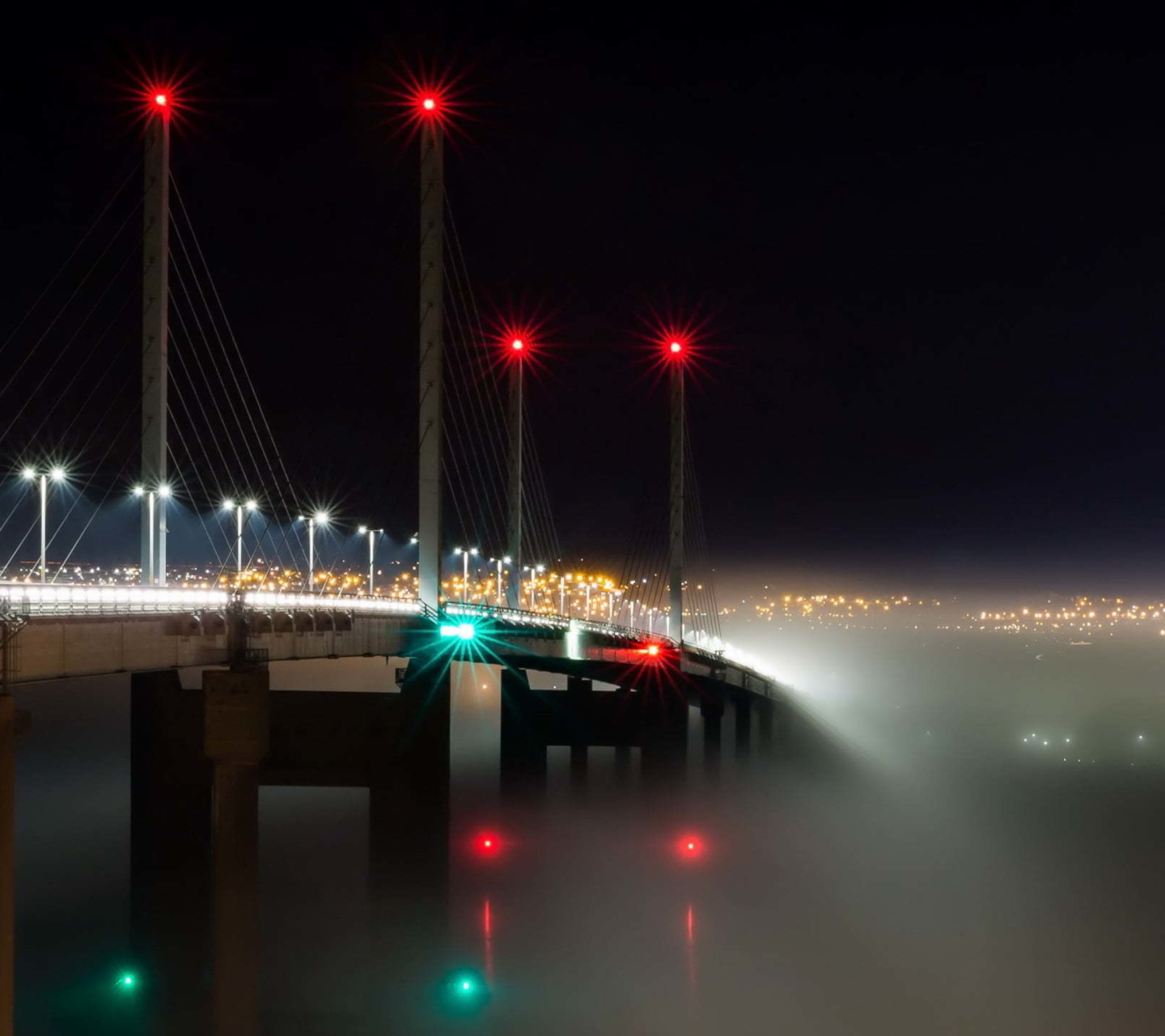 Screenshot №1 pro téma Kessock Bridge in Scotland 1440x1280