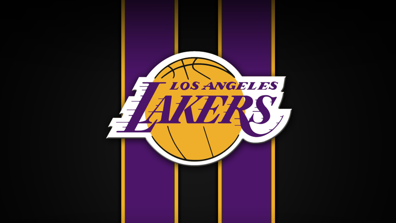 Das Los Angeles Lakers Wallpaper 1366x768