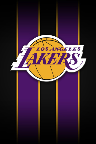 Обои Los Angeles Lakers 320x480