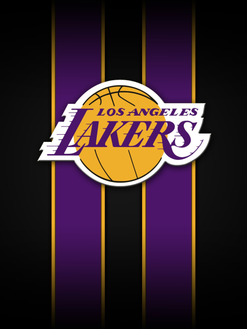 Los Angeles Lakers wallpaper 480x640