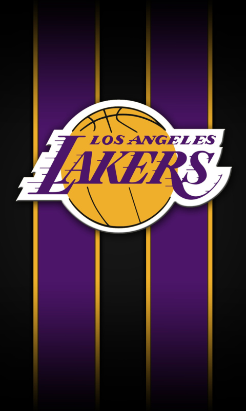 Los Angeles Lakers wallpaper 480x800