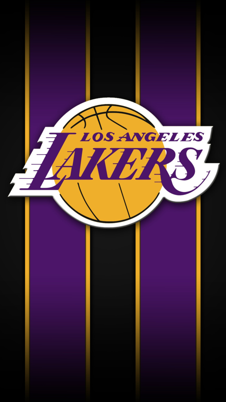 Fondo de pantalla Los Angeles Lakers 750x1334