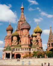 Screenshot №1 pro téma St. Basil's Cathedral On Red Square, Moscow 176x220