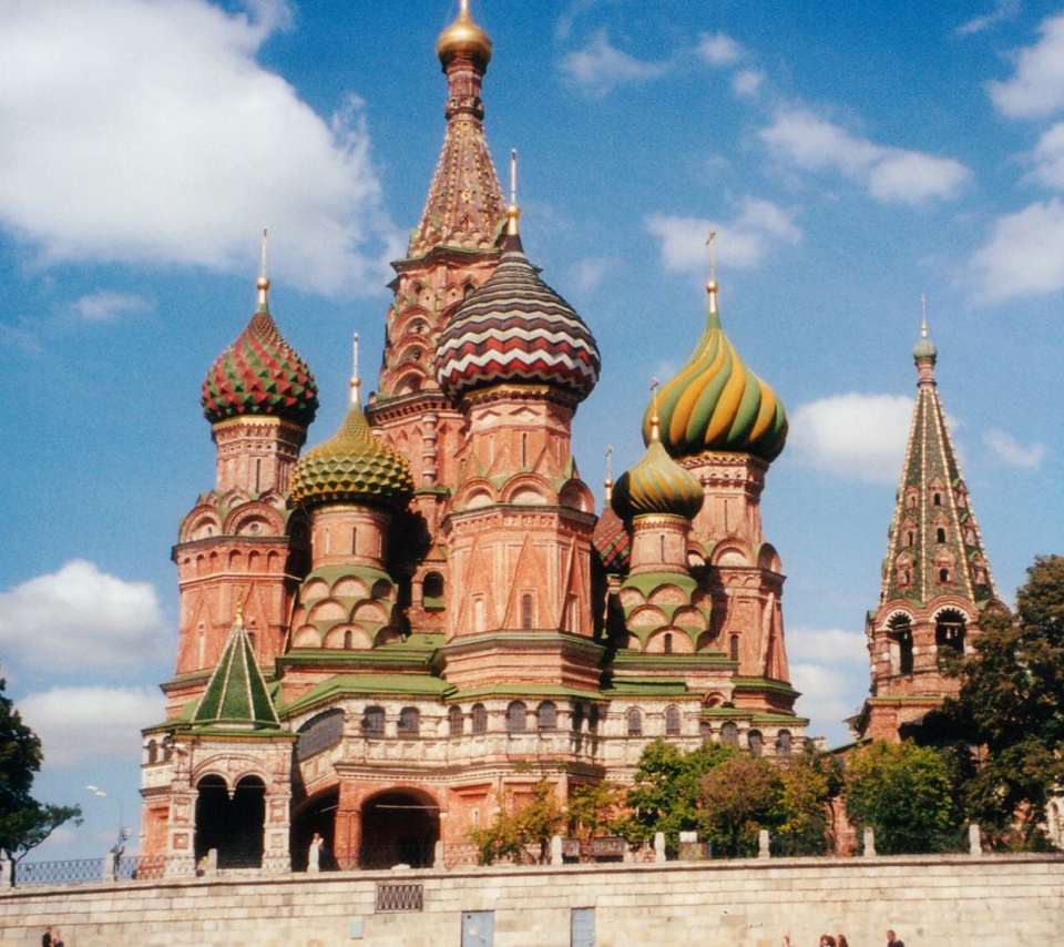 St. Basil's Cathedral On Red Square, Moscow screenshot #1 960x854