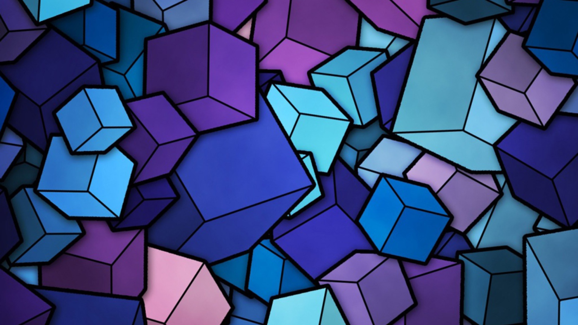 Sfondi Colorful Cubes 1920x1080