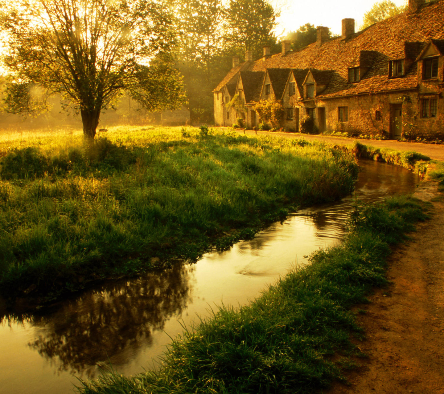 Morning In England wallpaper 1440x1280