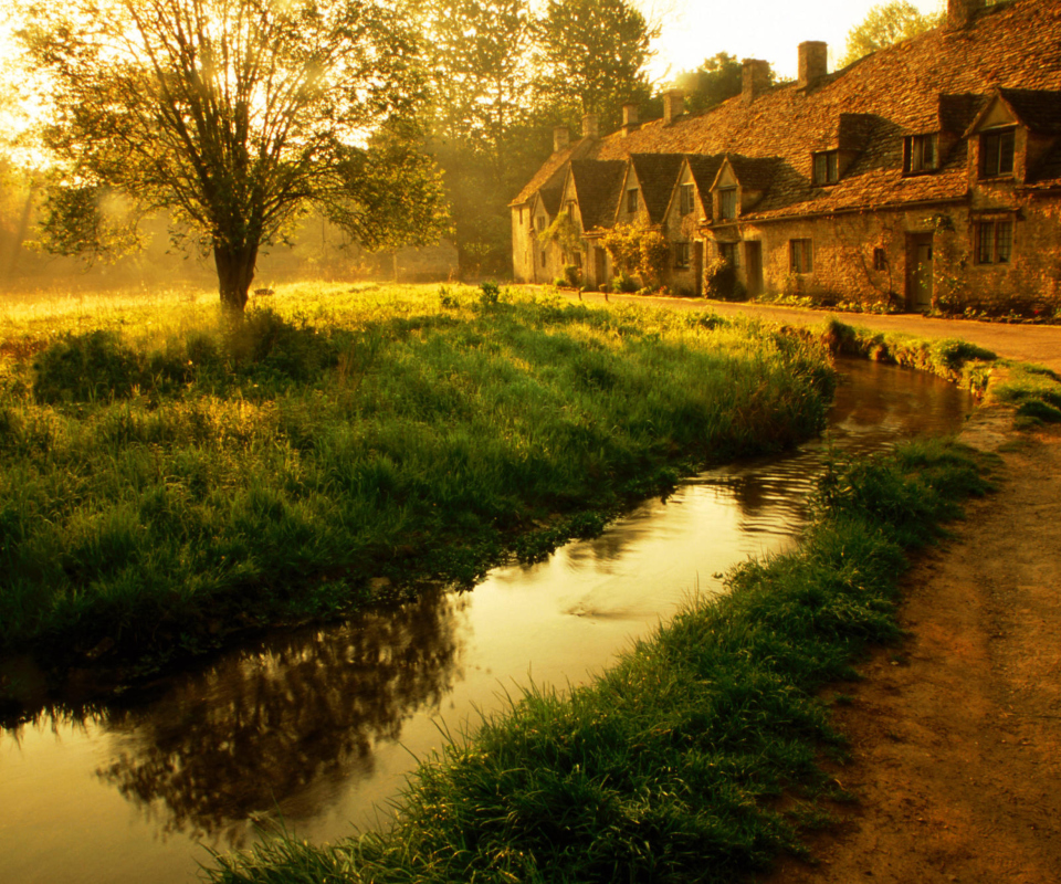 Morning In England wallpaper 960x800