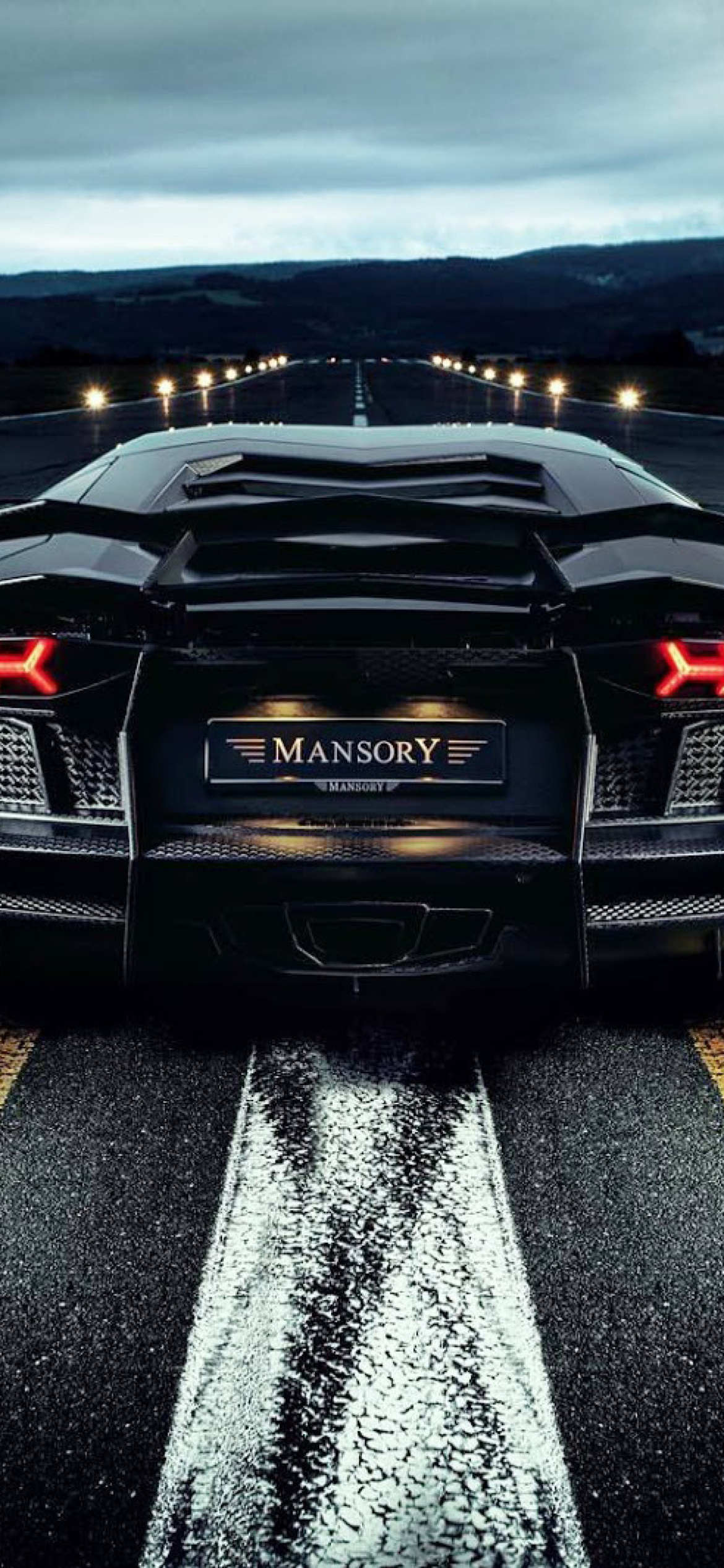 Lamborghini Aventador Mansory wallpaper 1170x2532