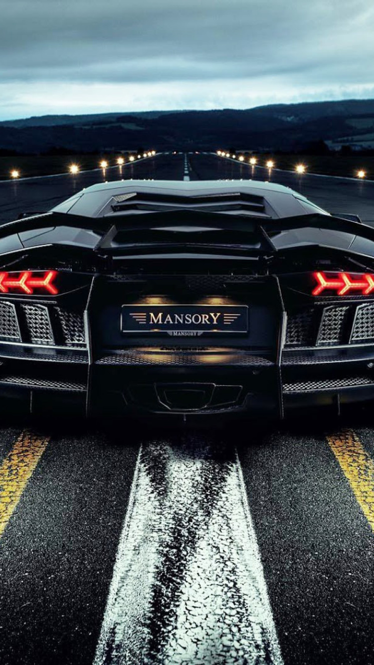Screenshot №1 pro téma Lamborghini Aventador Mansory 750x1334