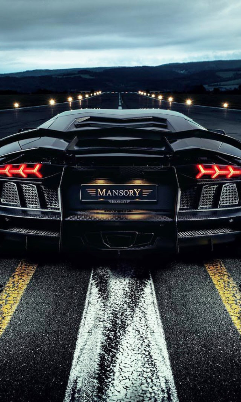 Das Lamborghini Aventador Mansory Wallpaper 768x1280
