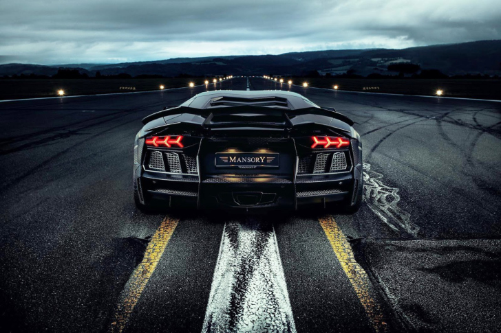 Das Lamborghini Aventador Mansory Wallpaper