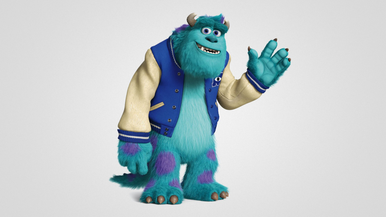 Screenshot №1 pro téma Monsters University, James P Sullivan 1280x720