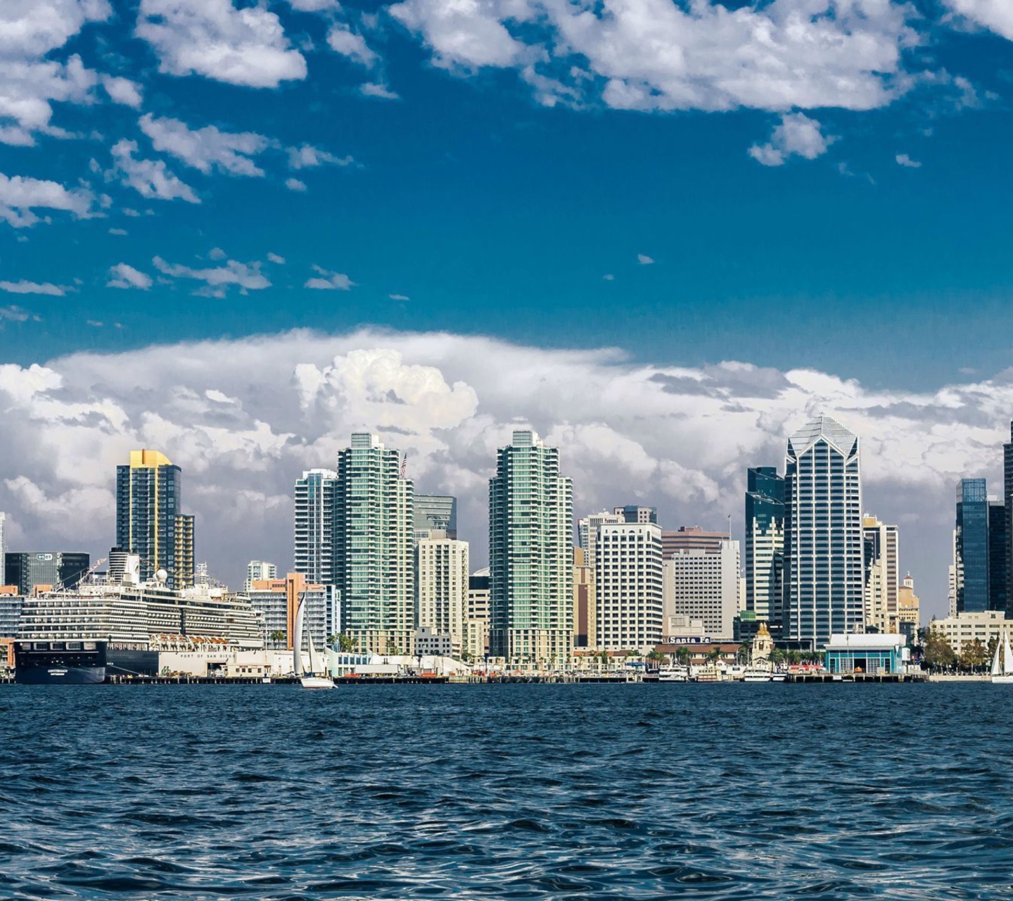 Fondo de pantalla San Diego Skyline 1440x1280