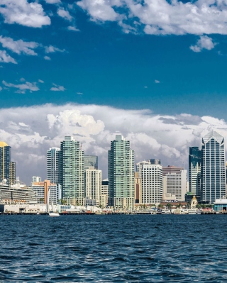 San Diego Skyline - Obrázkek zdarma pro Nokia X3