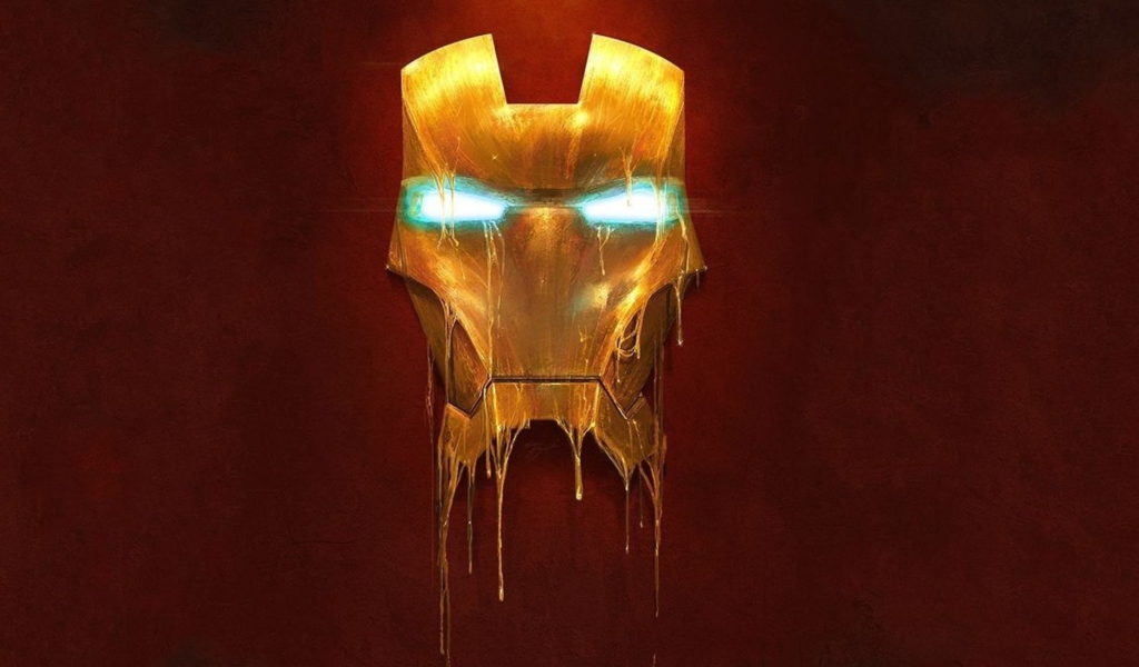 Ironman Logo wallpaper 1024x600