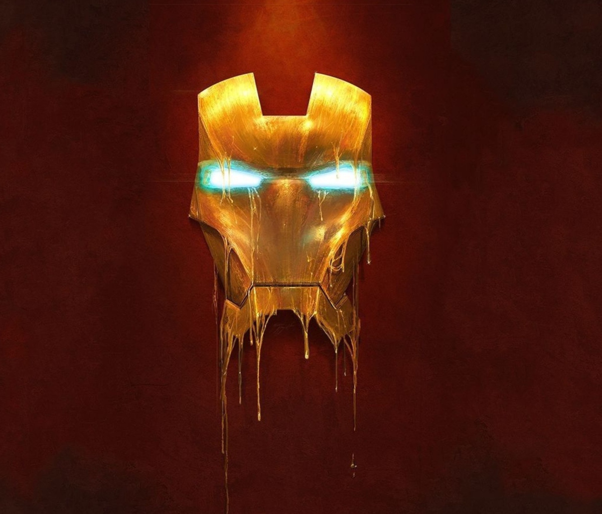 Das Ironman Logo Wallpaper 1200x1024