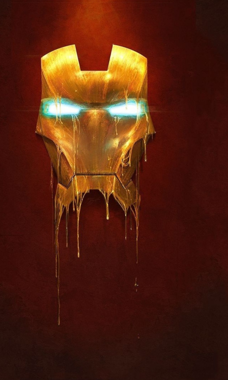 Ironman Logo wallpaper 768x1280