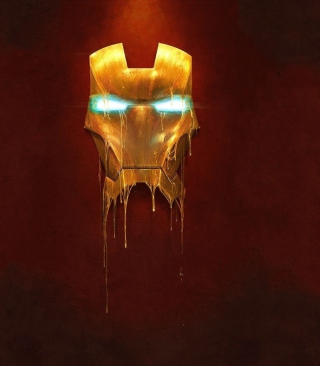 Ironman Logo - Obrázkek zdarma pro iPhone 5