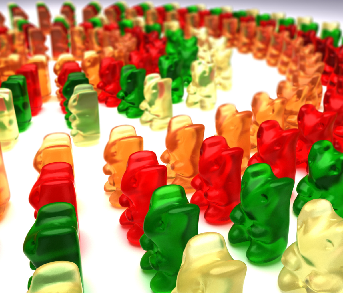 Screenshot №1 pro téma Gummy Bears 1200x1024
