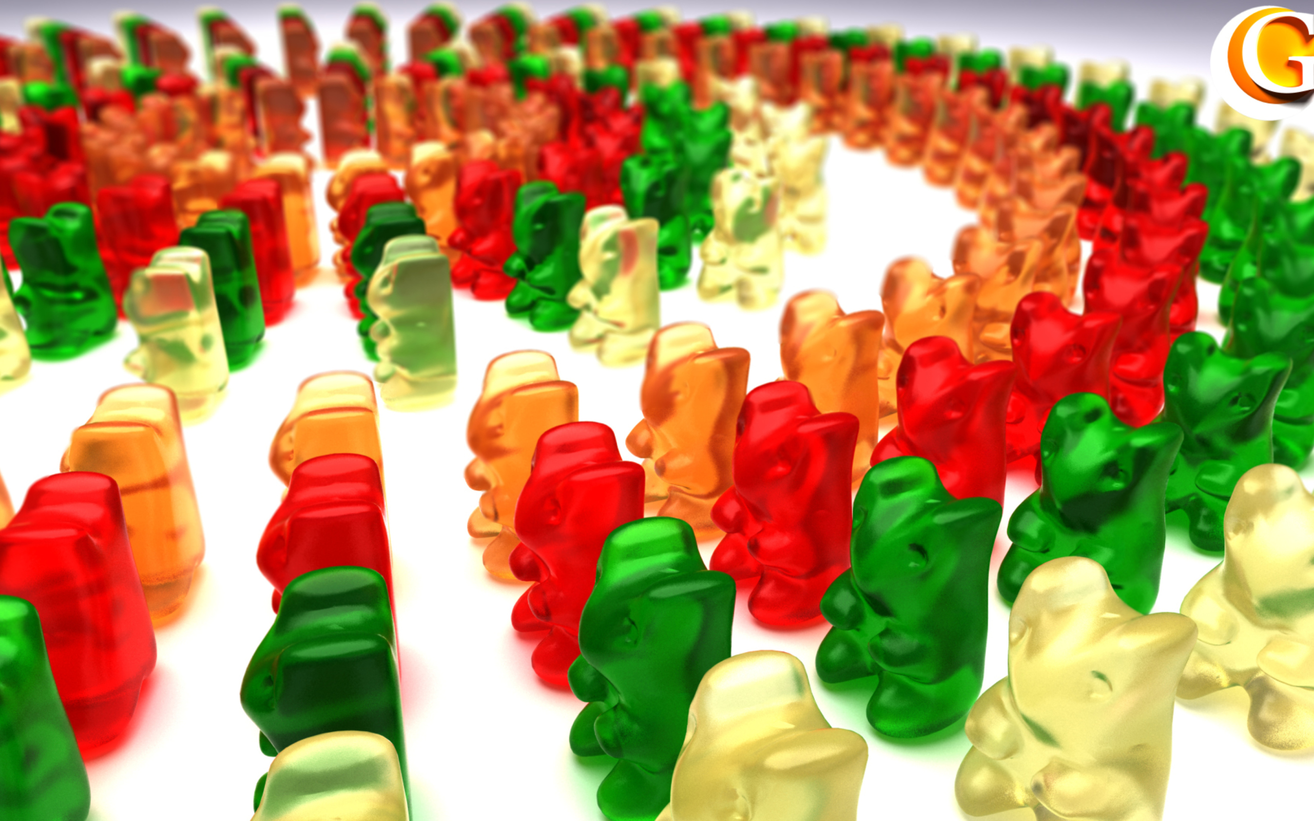Das Gummy Bears Wallpaper 2560x1600