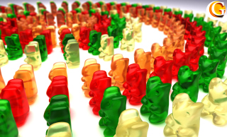 Gummy Bears - Obrázkek zdarma pro Widescreen Desktop PC 1600x900