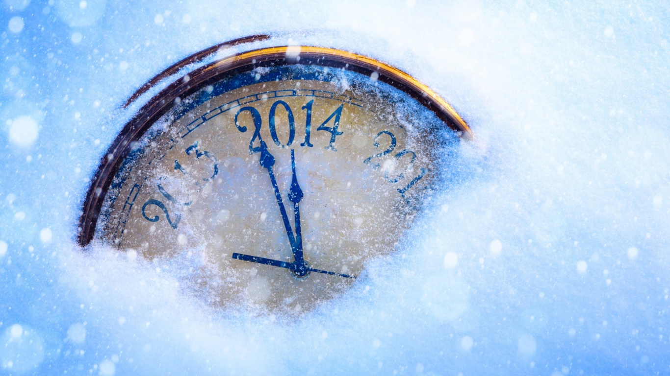 Screenshot №1 pro téma New Year 2014 1366x768