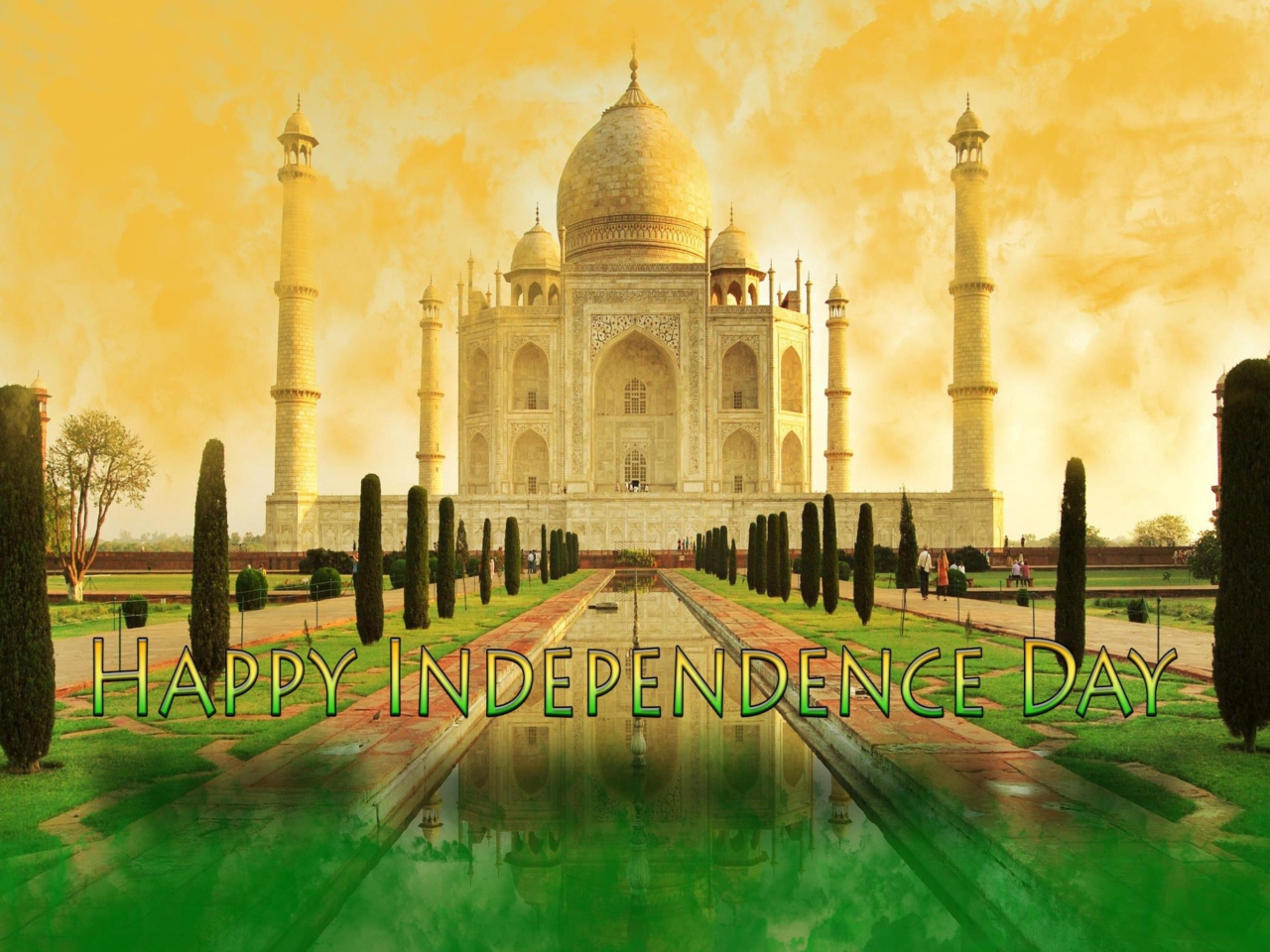 Fondo de pantalla Happy Independence Day in India 1280x960
