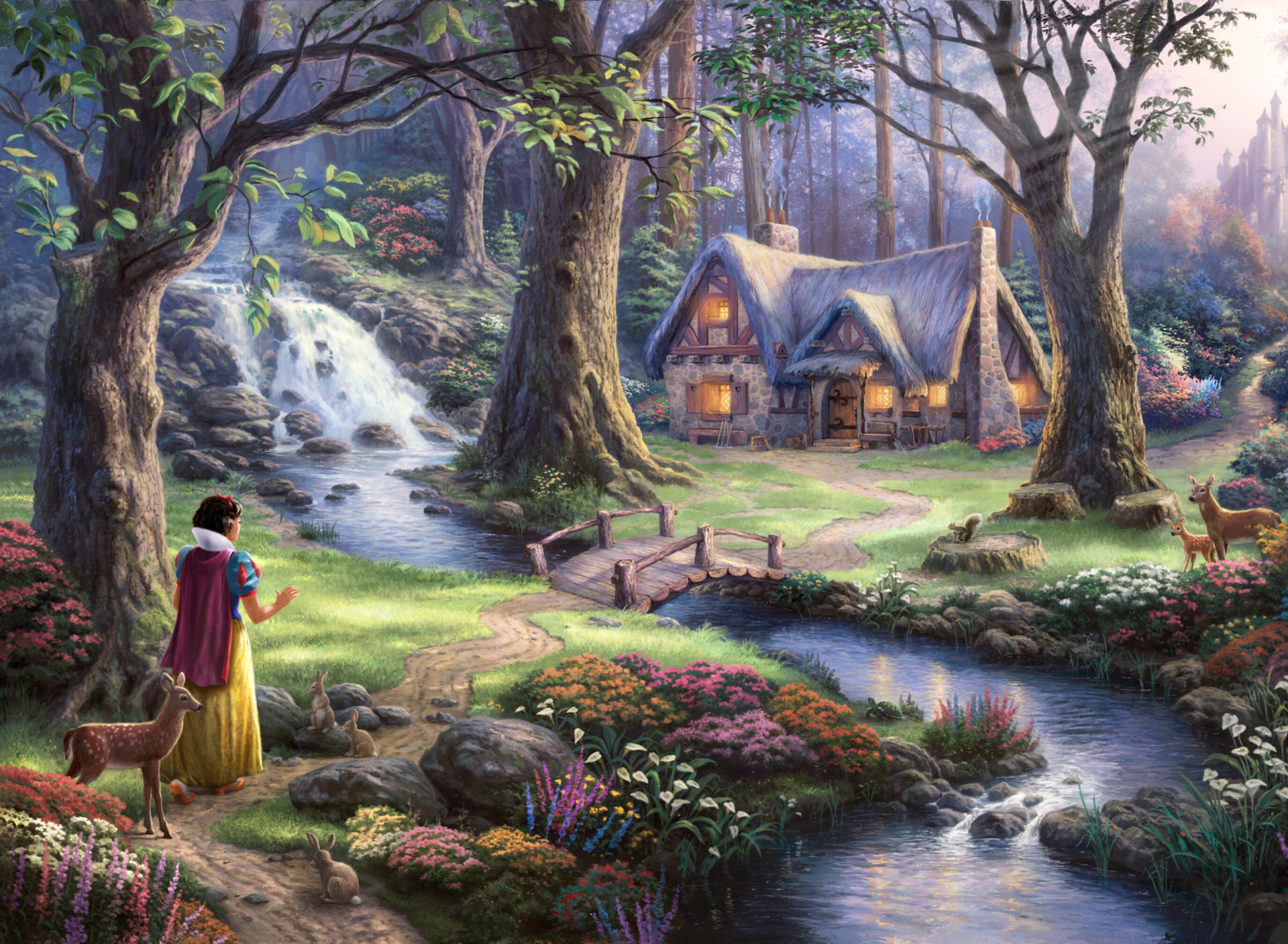 Thomas Kinkade, Snow White screenshot #1 1920x1408