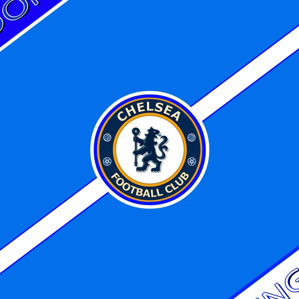Das Chelsea FC Logo Wallpaper 1024x1024