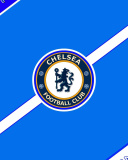 Das Chelsea FC Logo Wallpaper 128x160