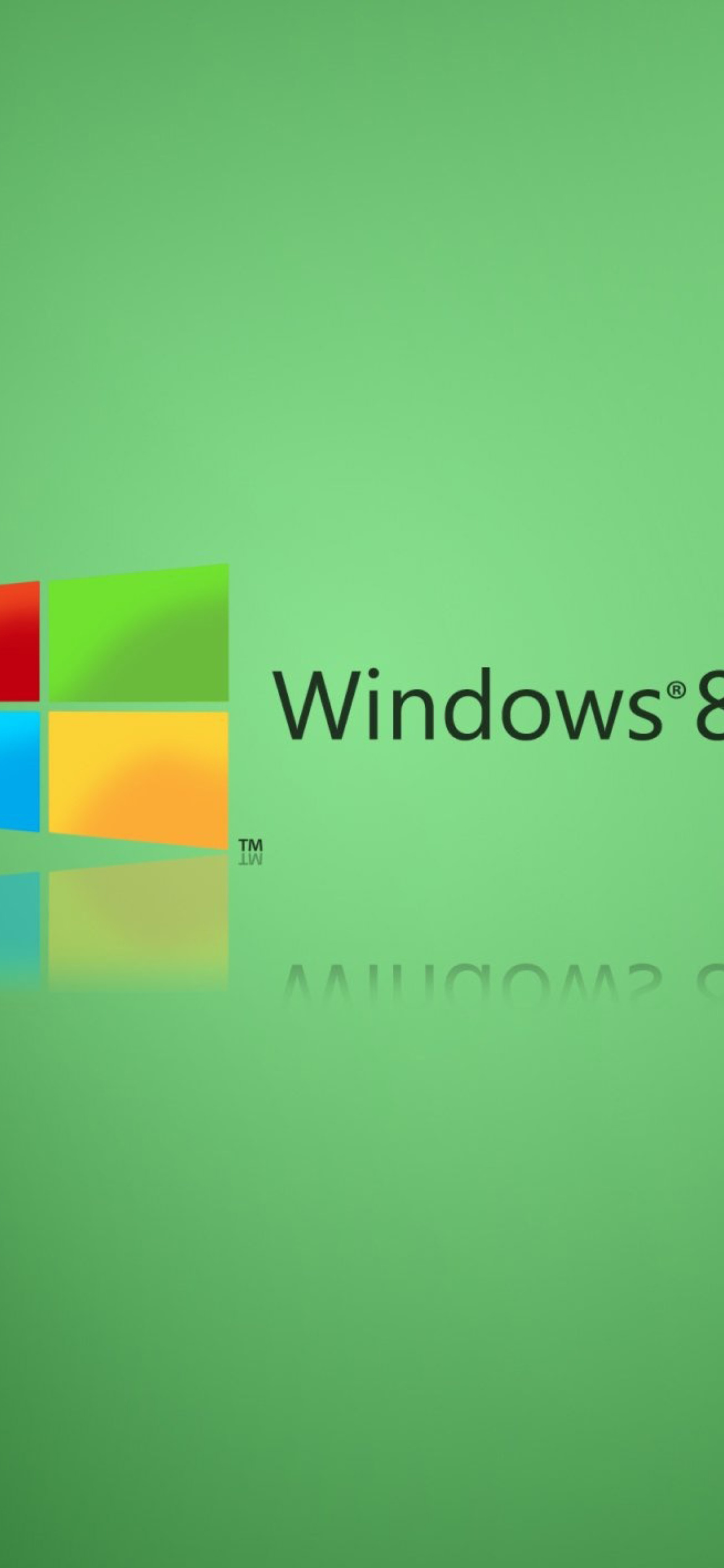 Das Windows 8 Wallpaper 1170x2532